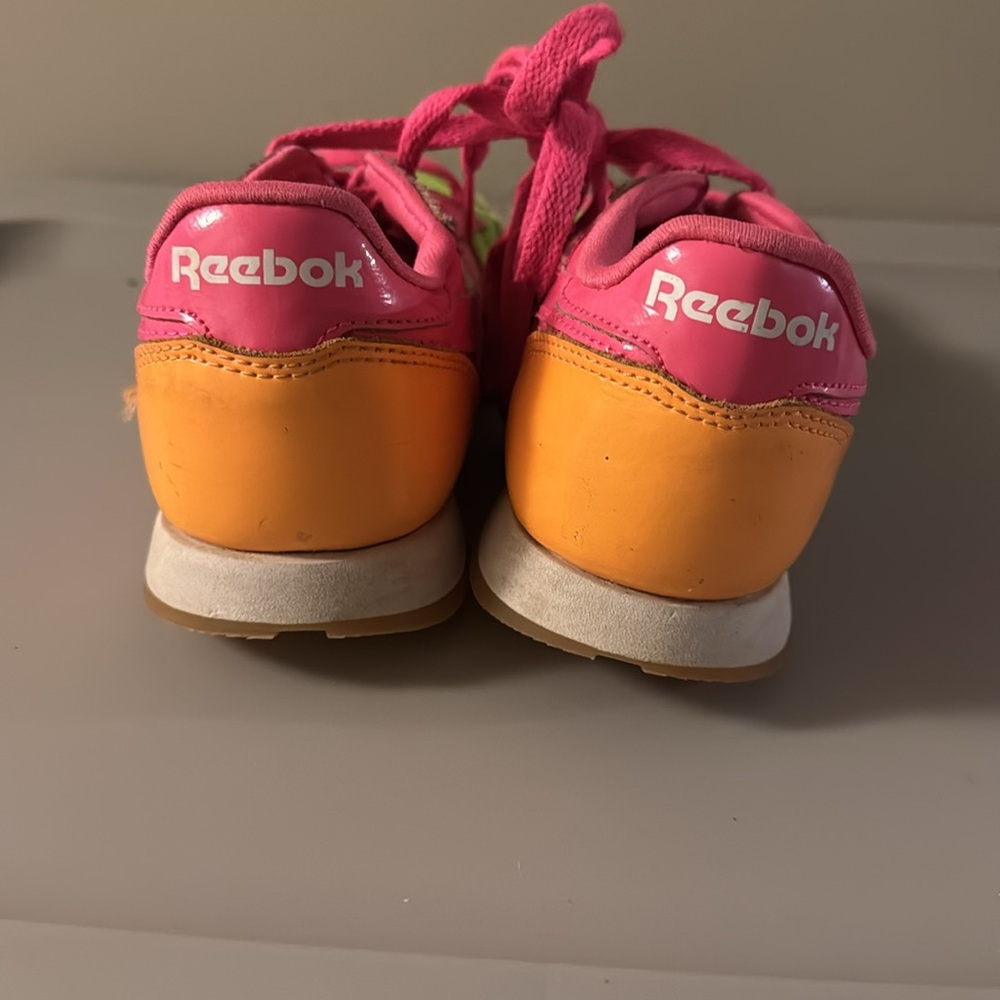 Neon Reebok Sneakers - Picture 3 of 6